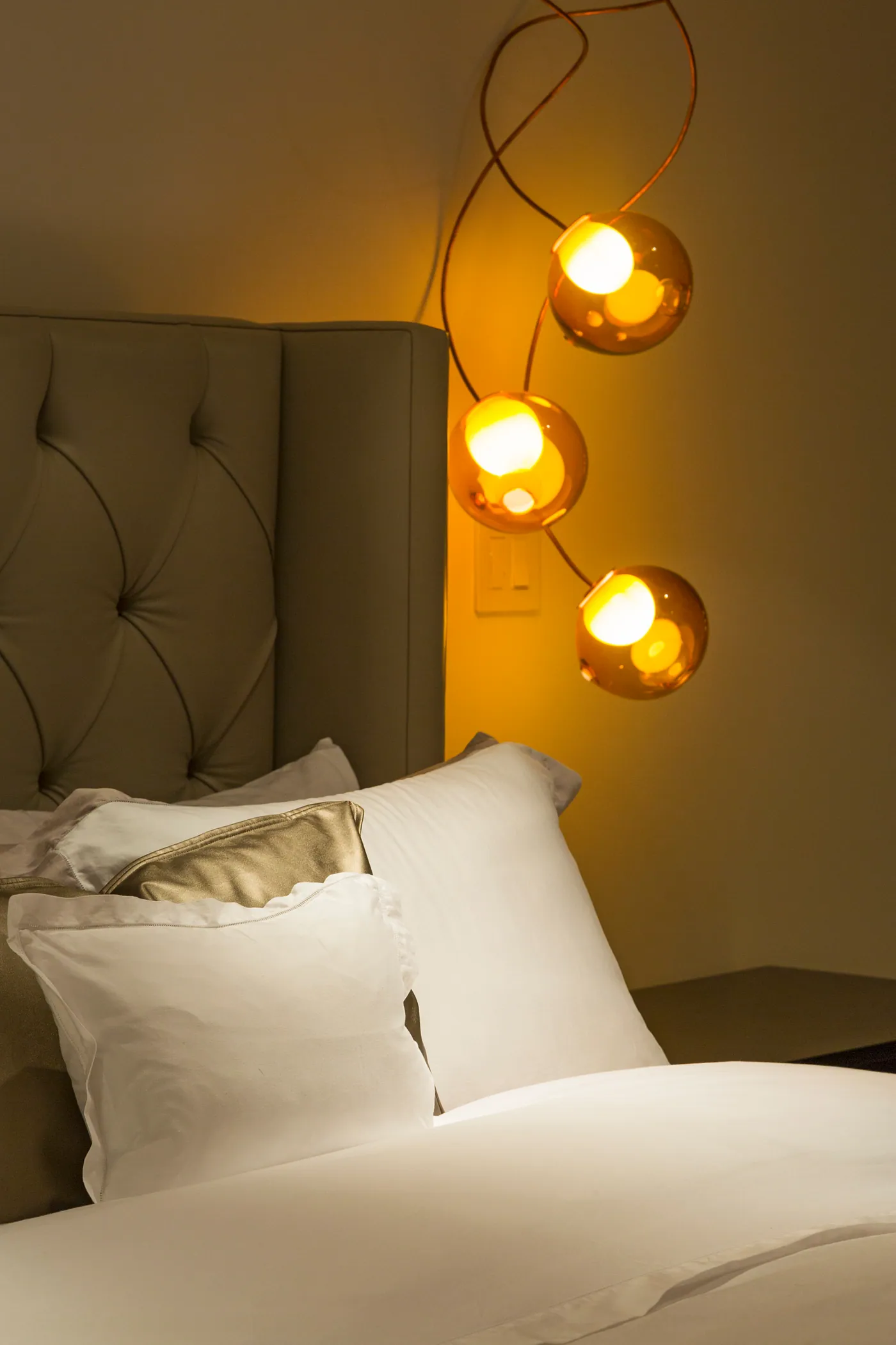 Bedside pendant lights