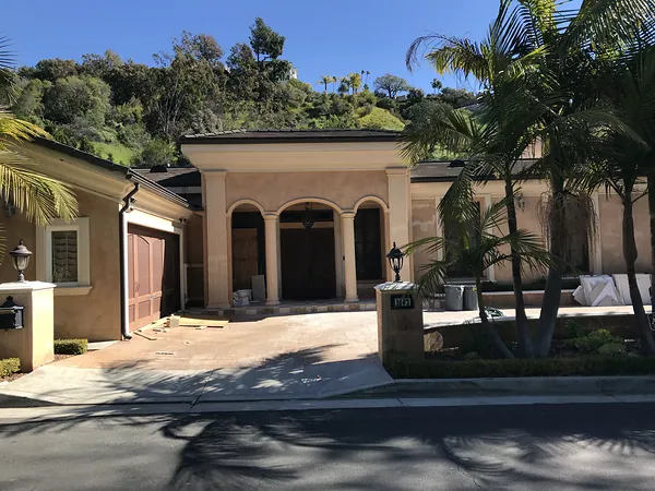 The house from the street